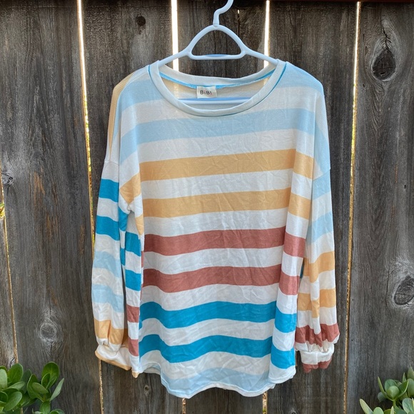 BiBi Tops - Bibi Women’s Striped Top